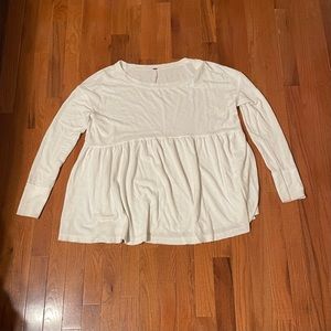 Free People Forever Your Girl Babydoll Top
